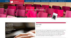 Desktop Screenshot of evref.de